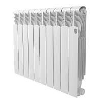 Радиатор алюминиевый Royal Thermo Revolution A 500 мм 10 секций 1" боковое подключение белый