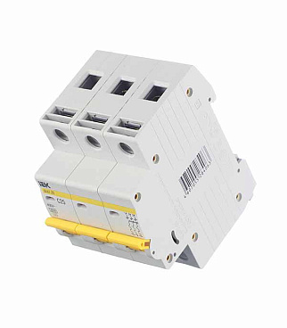 Автоматический выключатель модульный IEK Karat ВА 47-29 3P 25А тип C 4,5 кА 400 В (MVA20-3-025-C)