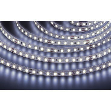 Лента светодиодная Navigator SMD 2835 NLS 6000К 24 В 9,6 Вт/м IP20 5 м (95296)