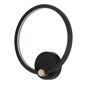 Бра Arte Lamp Errai светодиодное 15 Вт 220 В черное 4000К IP20 (A2195AP-1BK)