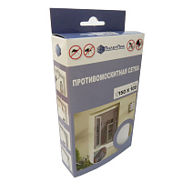 Сетка москитная 1500х1000 мм для окна универсальная белая