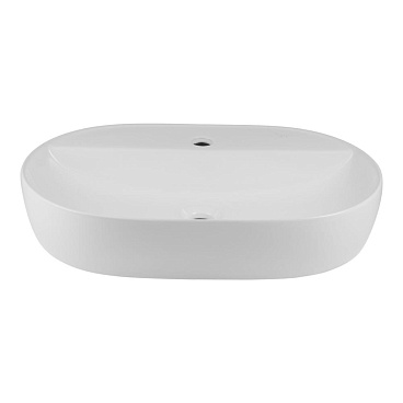 Раковина Corsa Deco WX300 60 см накладная с полочкой белая (ABWX2-60O)