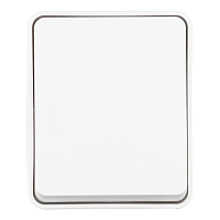 Выключатель Systeme Electric AtlasDesign Profi54 одноклавишный накладной белый (ATN540111)