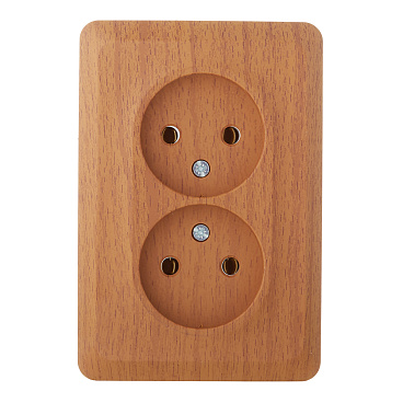 Розетка Systeme Electric Этюд накладная бук (PA16-105T)