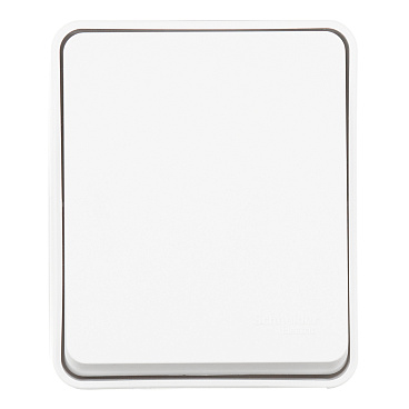 Выключатель Systeme Electric AtlasDesign Profi54 одноклавишный накладной белый (ATN540111)