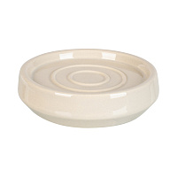 Мыльница для ванной Fora Bounty настольная керамика белая (For-BOU036)