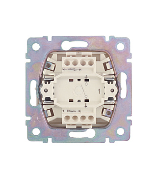 Выключатель Legrand Valena одноклавишный встраиваемый слоновая кость (695600)