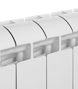 Радиатор биметаллический Global Style Extra 500 мм 6 секций 1" боковое подключение белый
