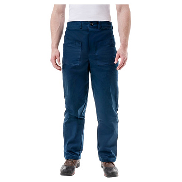 Костюм сварщика защитный Прометей 52-54 рост 170-176 см темно-синий