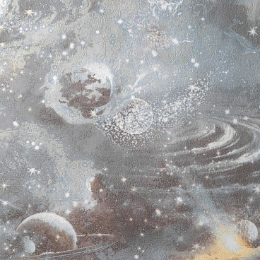 Обои бумажные Саратовские обои Космос С6 Д644-06 (0,53х10 м)