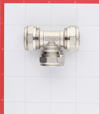 Тройник VALTEC (VTm.331.N.323232) 32 обж(ц) х 32 обж(ц) х 32 обж(ц)