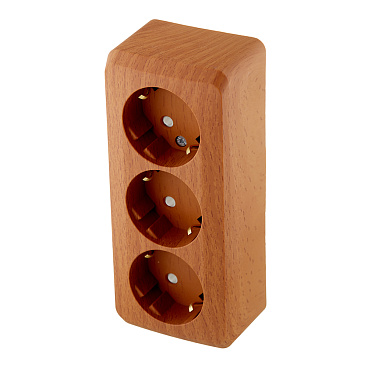 Розетка Systeme Electric Этюд накладная бук со шторками (PA16-012T)