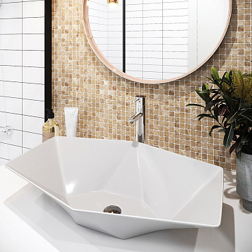 Раковина Lavelly Arctica 64 см накладная белая (686705)