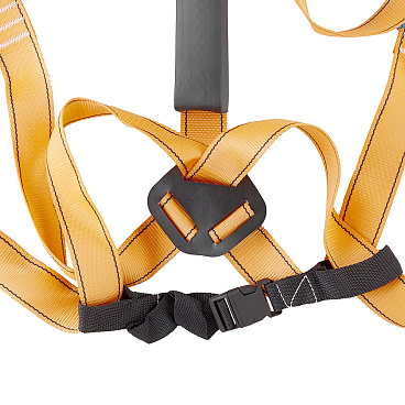 Страховочная система Окапром УС-2аАЖ лента 1,5 м оранжевая/синяя (0204)