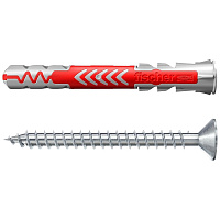 Дюбель универсальный Fischer DuoPower 6x50 мм нейлон с шурупом (50 шт.)