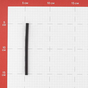 Трубка термоусадочная КВТ Монохром ТНТ нг 4/2 мм 100 мм черная (20 шт.)