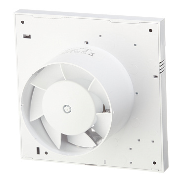 Вентилятор осевой Era Euro с датчиком влажности с антимоскитной сеткой 160х160 мм d100 мм белый