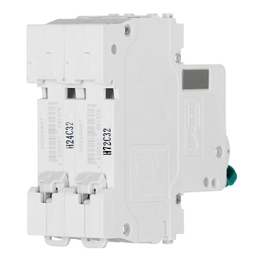 Автоматический выключатель модульный Dekraft ВА-101 2P 32А тип C 4,5 кА 220 В (11069DEK)