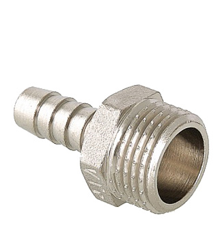 Штуцер Valtec для присоединения шланга 1/2 НР(ш) х 10 мм латунный (VTr.650.N.0410)