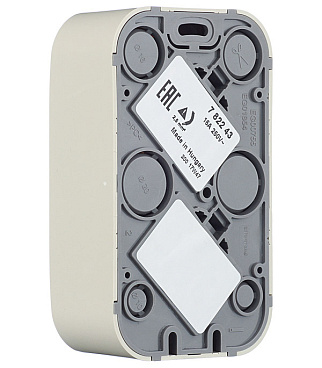 Розетка Legrand Quteo накладная слоновая кость (782263)