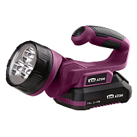 Фонарь светодиодный аккумуляторный КМ АТОМ 18 В 3 Вт без АКБ и ЗУ (CF-181)