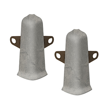 Угол наружный Ideal Деконика 70 мм лофт светло-серый Г-профиль (2 шт.)