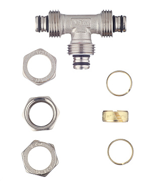 Тройник VALTEC (VTm.331.N.161616) 16 обж(ц) х 16 обж(ц) х 16 обж(ц)