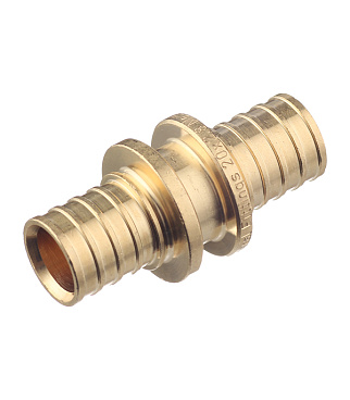 Соединитель прямой Stout 20 х 20 мм латунный (SFA-0003-000020)