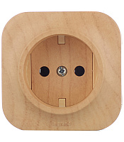 Розетка Legrand Quteo накладная дерево (782270)