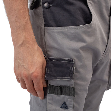 Полукомбинезон рабочий Delta Plus Mach 2 Corporate 52-54 рост 180-188 см серый