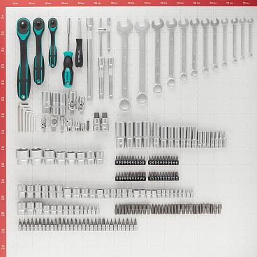 Набор инструментов универсальный Stels (14115) (216 шт.)