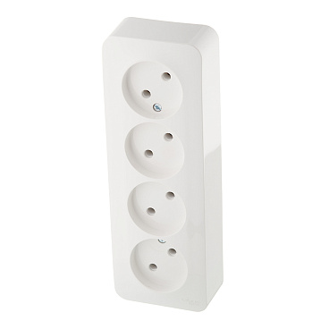 Розетка Systeme Electric Blanca накладная белая (BLNRA000411)