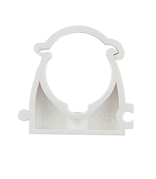 Фиксатор Valtec 25 мм для полипропиленовых труб с защелкой (VT.KP.F.025)