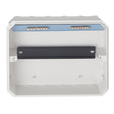 Щит распределительный встраиваемый Dekraft ЩРВ-П-12 пластиковый IP41 220х280х90 мм 12 модулей