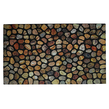 Коврик придверный противоскользящий Стерлинг 45х75 см влаговпитывающий бежевый