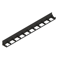 Пластиковый бордюр Standartpark 0,08х1 м черный