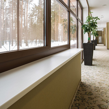 Подоконник ПВХ Moeller LD-S 30 400х2000х22 мм покрытие Elesgo белый матовый