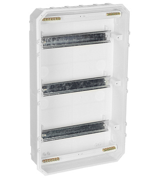 Щит распределительный встраиваемый EKF PROxima ЩРВ-П-36 пластиковый IP41 482х300х100 мм 36 модулей