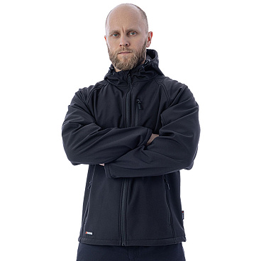 Куртка софтшелл рабочая Brodeks KS232 56-58 рост 182-188 см черная