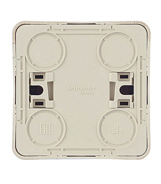 Розетка Systeme Electric Этюд накладная сосна со шторками (PA16-004D)