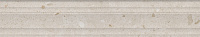 Риккарди Бордюр бежевый матовый структура обрезной BLF011R 40x7,3