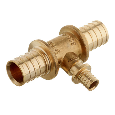 Тройник Stout 32 х 16 х 32 мм латунный (SFA-0014-321632)