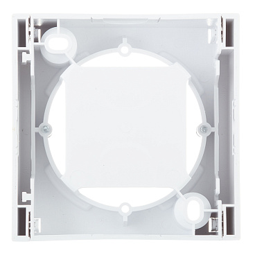 Коробка монтажная Systeme Electric AtlasDesign накладная белая (ATN000100)