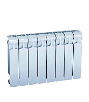 Радиатор биметаллический Rifar Monolit 350 мм 8 секций 3/4 боковое подключение белый