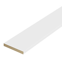 Наличник Smart 58х10х2200 мм ПВХ белый прямой (1 шт.)