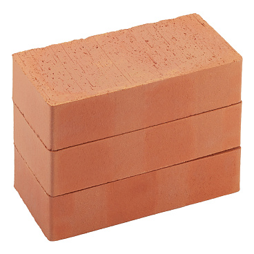 Кирпич рядовой ЛСР (РКЗ) полнотелый М250 250х120х65 мм 1NF