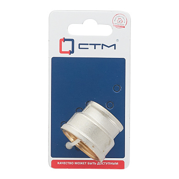 Муфта переходная 1 ВР(г) х 3/4 ВР(г) латунная