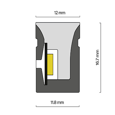 Гибкий неон Led Strip 432003
