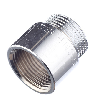 Удлинитель Stout 20 мм х 3/4 ВР(г) х 3/4 НР(ш) латунный (SFT-0002-003420)