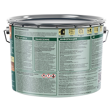 Антисептик Pinotex Ultra декоративный для дерева орегон 9 л